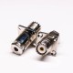 UHF Female Connector Straight 4 Hole Flange Clamp Type for Cable UHF Female Connector Straight 4 Hole Flange Clamp Type for Cable