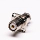 UHF Female Connector with 4 Hole Flange Clamp Type for Panel Mount