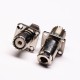 UHF Female Connector with 4 Hole Flange Clamp Type for Panel Mount