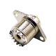 UHF Jack Female Connector Flange Solder Type Two-hole Mounting Socket RF Coaxial UHF Jack Female Connector Flange Solder Type Two-hole Mounting Socket RF Coaxial