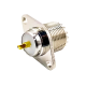 UHF Jack Female Connector Flange Solder Type Two-hole Mounting Socket RF Coaxial UHF Jack Female Connector Flange Solder Type Two-hole Mounting Socket RF Coaxial