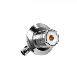 UHF Jack Female Connector Right Angle 90 Degree Solder for Coaxial Cable 50-5DFB/SYV50-5
