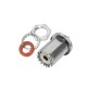 UHF Jack Female Crimp Connector Coaxial with Nut for Cable RG316/RG174 UHF Jack Female Crimp Connector Coaxial with Nut for Cable RG316/RG174