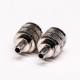 UHF Male Coaxial Connector 180 Degree Sliver Plated Crimp Type for Cable UHF Male Coaxial Connector 180 Degree Sliver Plated Crimp Type for Cable