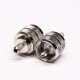 UHF Male Coaxial Connector Straight Crimp Type for Cable UHF Male Coaxial Connector Straight Crimp Type for Cable