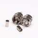 UHF Male Coaxial Connector Straight Crimp Type for Cable UHF Male Coaxial Connector Straight Crimp Type for Cable