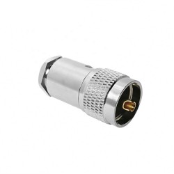 UHF Male Connector Clamp Type for Coxial Cable 50-5DFB