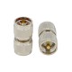 UHF Male to N Male Plug Adapter Straight Brass RF Coaxial Connector UHF Male to N Male Plug Adapter Straight Brass RF Coaxial Connector