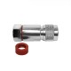 UHF Plug Male RF Connector Clamp for 1/2 Supersoft Coax Cable UHF Plug Male RF Connector Clamp for 1/2 Supersoft Coax Cable