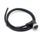 M7/8 Jack 5 Pin R/A 1m 18AWG Single Ended Cable UnShielded Molded Cable Connector M7/8 Jack 5 Pin R/A 1m 18AWG Single Ended Cable UnShielded Molded Cable Connector