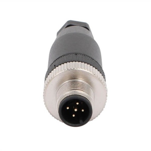 2pcs IP67 Waterproof M12 5Pin A Code Male Cable Plug 2pcs IP67 Waterproof M12 5Pin A Code Male Cable Plug