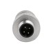2PCS M12 4Pin Male Assembly Straight Shield Connector Screw Termination Cable Plug 2PCS M12 4Pin Male Assembly Straight Shield Connector Screw Termination Cable Plug