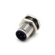 3Pin M12 Connector A Code Male Front Mount 180° PCB Solder type waterproof 3Pin M12 Connector A Code Male Front Mount 180° PCB Solder type waterproof