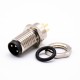 3Pin M12 Connector A Code Male Front Mount 180° PCB Solder type waterproof 3Pin M12 Connector A Code Male Front Mount 180° PCB Solder type waterproof