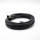 3Pin M12 Extension Cable Male A Code Straight Connector Molded Cable 5M AWG22 3Pin M12 Extension Cable Male A Code Straight Connector Molded Cable 5M AWG22