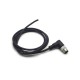 4 Pin M12 Cable Male Right Angled Connector A Code Moulded Cable 1M AWG22 Ip68 PVC Cable Black 4 Pin M12 Cable Male Right Angled Connector A Code Moulded Cable 1M AWG22 Ip68 PVC Cable Black