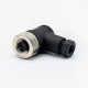 4 pin M12 Connector Female Screw-joint Connector 90 Degree Non-Shield 4 pin M12 Connector Female Screw-joint Connector 90 Degree Non-Shield