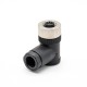 4 pin M12 Connector Female Screw-joint Connector 90 Degree Non-Shield 4 pin M12 Connector Female Screw-joint Connector 90 Degree Non-Shield