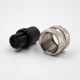 4 Pin M12 Connector Injection molding Connector A Coded Female Straight Overmolded Solder For Cable Non-Shield 4 Pin M12 Connector Injection molding Connector A Coded Female Straight Overmolded Solder For Cable Non-Shield