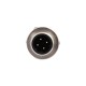 4-Pole M12 Rear Mount Connector Solder Contacts For Cable 10PCS 4-Pole M12 Rear Mount Connector Solder Contacts For Cable 10PCS