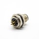 4Pin M12 Connector 180° PCB Mount A Coding Back Mount Waterproof Male Socket 4Pin M12 Connector 180° PCB Mount A Coding Back Mount Waterproof Male Socket