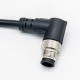 5 Pin M12 Connector A Code Male Angle Molded Cable 5M Single Ended Cable AWG22 5 Pin M12 Connector A Code Male Angle Molded Cable 5M Single Ended Cable AWG22