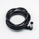 5 Pin M12 Connector A Code Male Angle Molded Cable 5M Single Ended Cable AWG22 5 Pin M12 Connector A Code Male Angle Molded Cable 5M Single Ended Cable AWG22