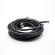 5 Pin M12 Connector A Code Male Angle Molded Cable 5M Single Ended Cable AWG22 5 Pin M12 Connector A Code Male Angle Molded Cable 5M Single Ended Cable AWG22