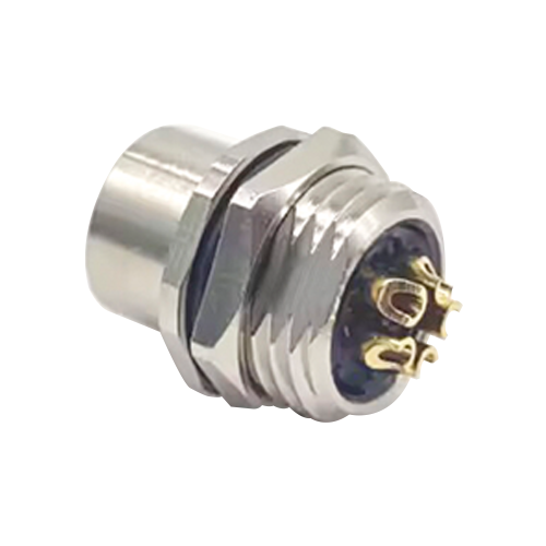 5 Pin M12 Connector Cable K-Coding Female Straight Waterproof Back Mount Panel Receptacles Cable Solder Type Shiled 5 Pin M12 Connector Cable K-Coding Female Straight Waterproof Back Mount Panel Receptacles Cable Solder Type Shiled