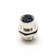 5 Pin M12 Connector Cable K-Coding Female Straight Waterproof Back Mount Panel Receptacles Cable Solder Type Shiled 5 Pin M12 Connector Cable K-Coding Female Straight Waterproof Back Mount Panel Receptacles Cable Solder Type Shiled
