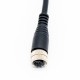 5 Pole M12 Cable Female Straight Connector Black Cable PVC 1.5M AWG22 A Code 5 Pole M12 Cable Female Straight Connector Black Cable PVC 1.5M AWG22 A Code