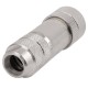 5PCS M12 A-Coding 4 Pins Assembly Cable Connector Female Straight Shielded Plug With PG7 5PCS M12 A-Coding 4 Pins Assembly Cable Connector Female Straight Shielded Plug With PG7