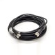 8 Pin M12 Cable Sensor Connector A-Coding Male to Male Straight Cable Length 24ft AWG24 8 Pin M12 Cable Sensor Connector A-Coding Male to Male Straight Cable Length 24ft AWG24