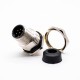 8 Pin M12 Socket Panel Receptacles A Coded Straight Waterproof Male Front Bulkhead Through Hole 8 Pin M12 Socket Panel Receptacles A Coded Straight Waterproof Male Front Bulkhead Through Hole