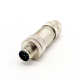B Coded M12 Connector 5 Pin Male B Code Shiled Plug Metal Shell Screw-Jont for Cable Waterproof