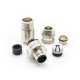 B Coded M12 Connector 5 Pin Male B Code Shiled Plug Metal Shell Screw-Jont for Cable Waterproof