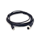 Cable Adaptor M12 4Pin A Code Female to USB 2.0 Type C Male Assembly 3 Meters AWG26