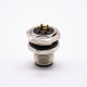 Connector M12 4 Pin A Code Male Shiled Blukhead Waterproof Panel Receptacles for Cable