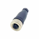 M12 3Pin Female A-Code Field Installable Screw Termination Unshield