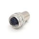 M12 4 Pin Female A Coded Injection Molding Connector Shield Waterproof Overmolded Connector for Cable