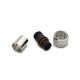 M12 5 Pin Connector Female Field Wireable Connector A Coded Straight For Cable Solder Type Shield M12 5 Pin Connector Female Field Wireable Connector A Coded Straight For Cable Solder Type Shield