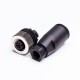 M12 5Pin Female A-Code Field Installable Screw Termination Unshield