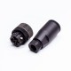 M12 5Pin Female A-Code Field Installable Screw Termination Unshield