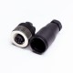M12 5Pin Female A-Code Field Installable Screw Termination Unshield