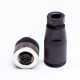 M12 5Pin Female A-Code Field Installable Screw Termination Unshield