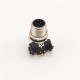 M12 5Pin Male A Code Connector Right Angled for PCB Contacts Panel Mount Receptacle Shieded