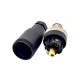 M12 5Pin Male A-Code Field Installable Screw Termination Unshield