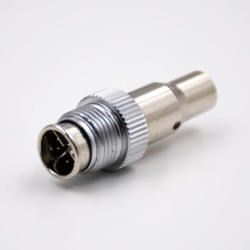 M12 8 pin Connector X Coded Field Wireable Connector Male Straight For Cable Solder Type Shield