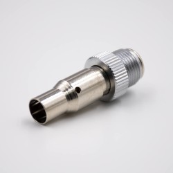 M12 8 pin Connector X Coded Field Wireable Connector Male Straight For Cable Solder Type Shield