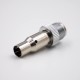 M12 8 pin Connector X Coded Field Wireable Connector Male Straight For Cable Solder Type Shield M12 8 pin Connector X Coded Field Wireable Connector Male Straight For Cable Solder Type Shield
